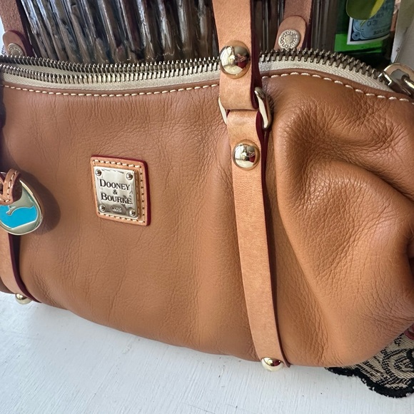 Dooney & Bourke Brown Leather Emma Bag - Picture 11 of 13